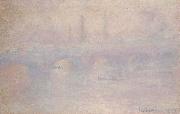 Claude Monet Waterloo Bridge Sweden oil painting artist